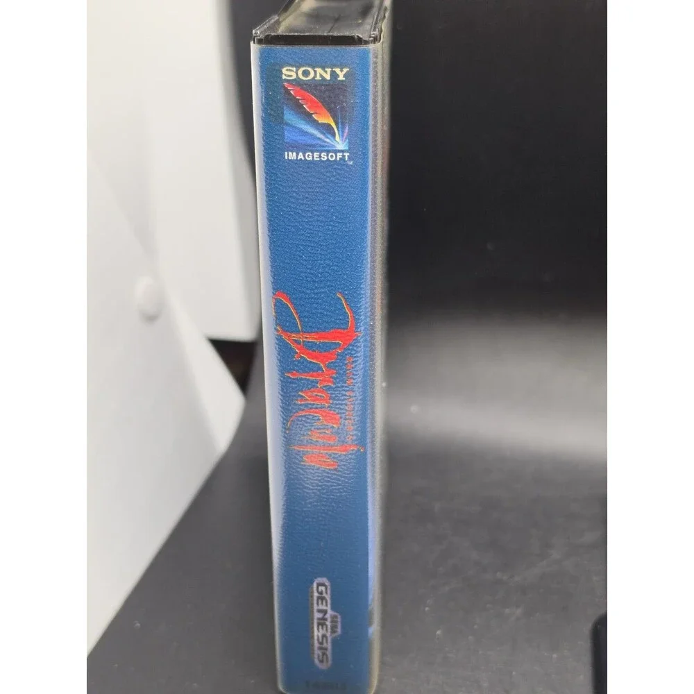Bram Stoker's Dracula Genesis CIB W/ Manual Cleaned Tested Video Store Sticker